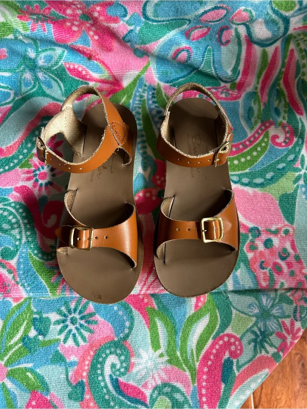 Sun-San Sandals.
